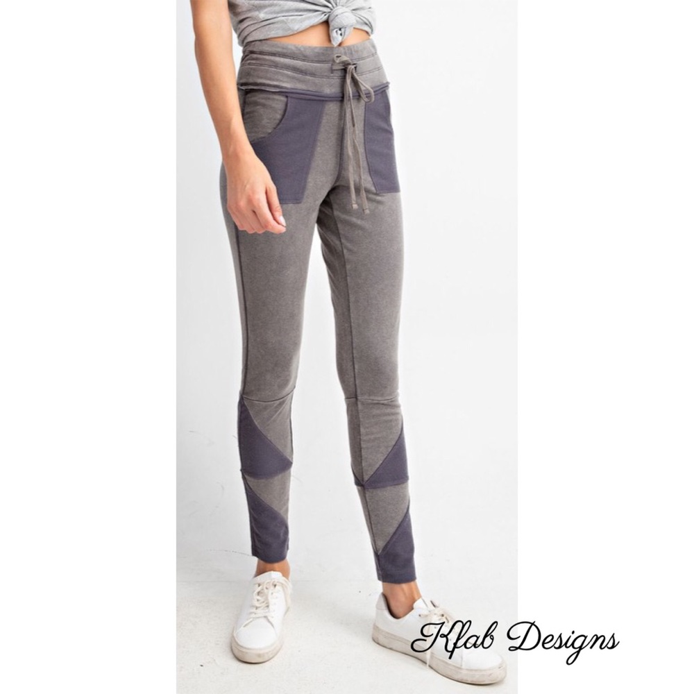 ❤️LAST 1! French Terry Washed Jogger Leggings! - Picture 2 of 5